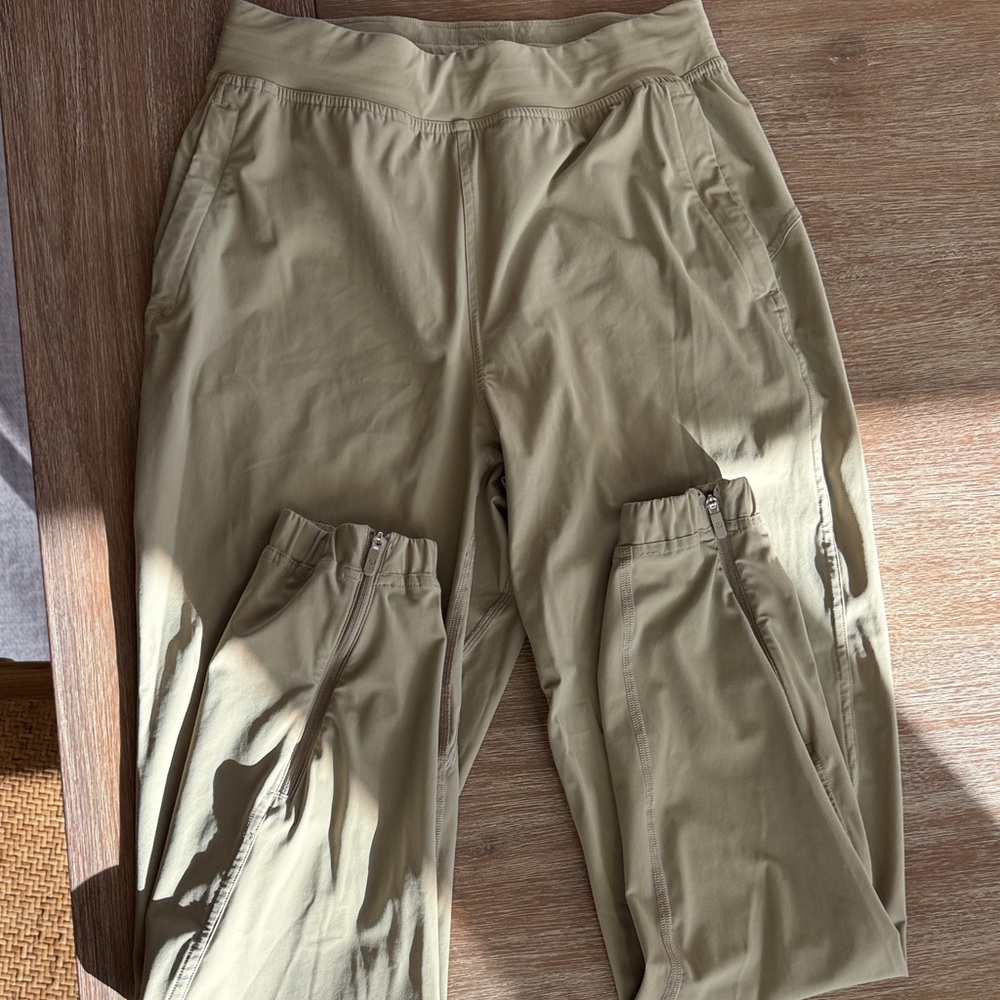 lululemon athletica Tan Track Pants